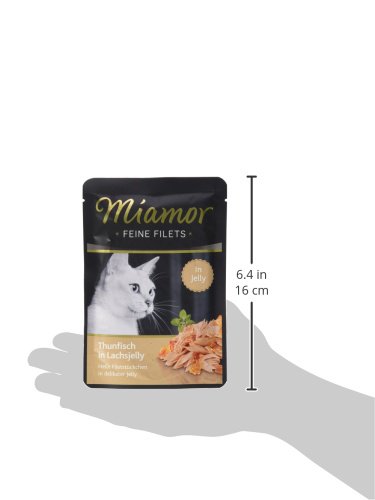 miamor | filets Atún finas en salmón Jelly | 24 x 100 g