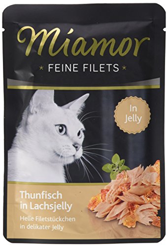 miamor | filets Atún finas en salmón Jelly | 24 x 100 g