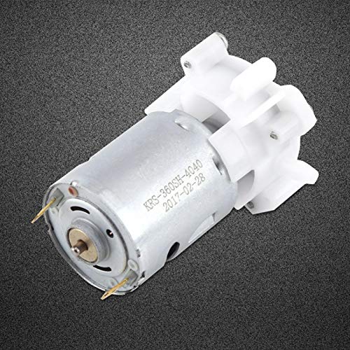 Mini bomba, bomba de engranajes autocebante DC 3-12v con motor Rs-360sh, para acuario, tanques de peces, bonsái, rocalla, sistema de refrigeración por agua para computadora portátil o muchos experimen