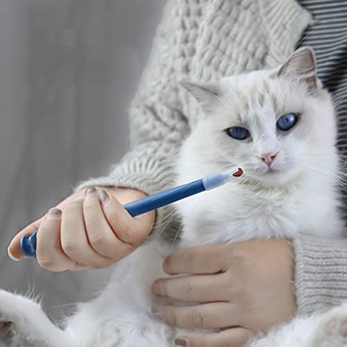 Mipcase PETED Medicina ALIMENTACIÓN Jeringa Cat Dog Pup Puppy Liquid Medicine Dispensador Pet Pet Pet Shooter Safety Reutilizable Tableta Herramienta de Alimentación Médica para Gatos