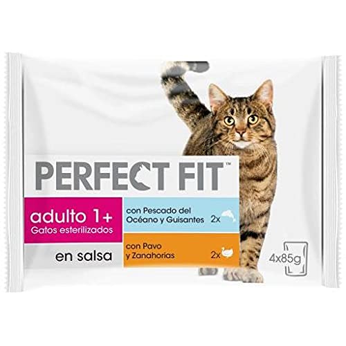 Mixto 4x85gr Comida Húmeda para Gatos Esterilizados