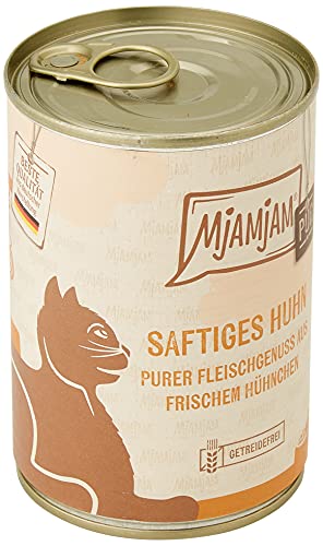 MjAMjAM Natural Wet Cat Food Pienso Acuoso para Gatos, 400 G, 2400