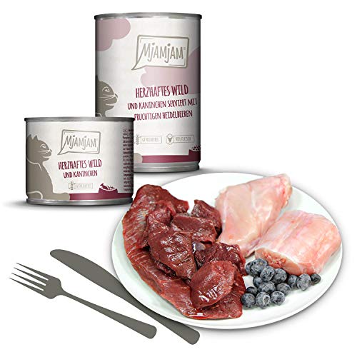 MjAMjAM Natural Wet Cat Food Pienso Acuoso para Perros, 400 G