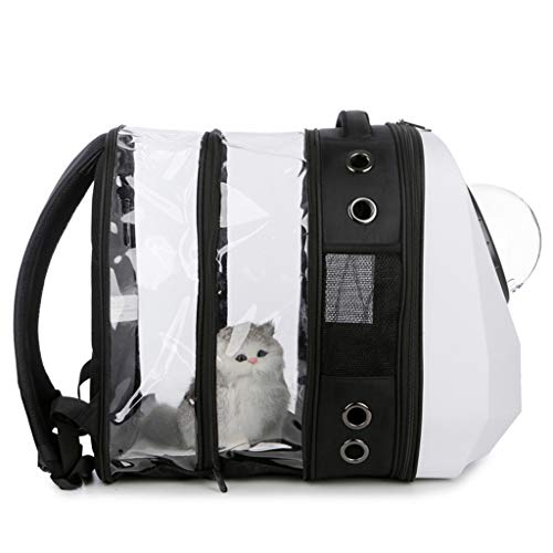 Mochila Perro Mochila Gato Portador del animal doméstico, viaje del perro de perrito del gato del animal doméstico que va de excursión el morral del portador impermeable de lados suaves Bolso Mochila