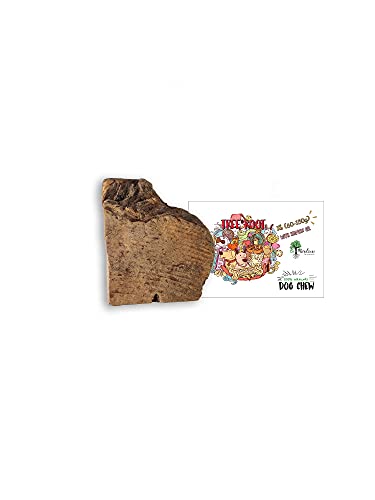 Mordedor de raíz de Brezo con Aceite de salmón para Perros – 100% Natural ((XS 60-150g))