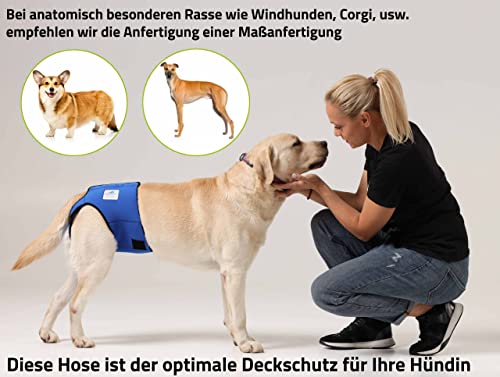 NATURE PET Pantalones de pañales con calor para perros en temporada/pantalones de incontinencia para perros, pantalones protectores para perros (XL)
