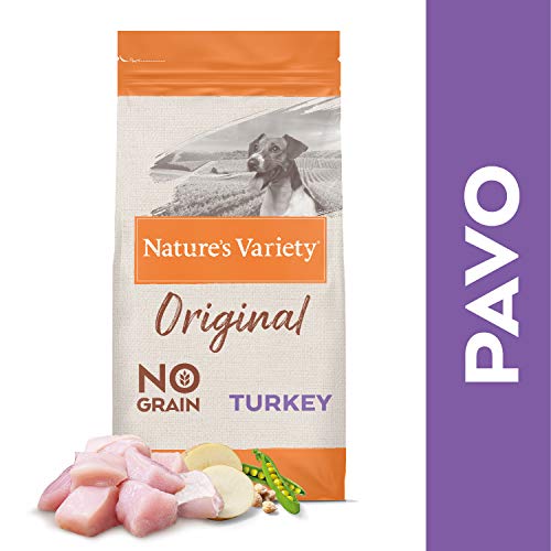 Nature's Variety Original No Grain - Pienso para perros adultos mini con pavo deshuesado 1,5 Kg