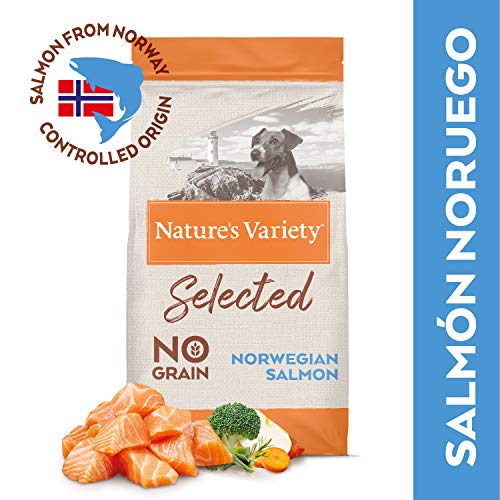 Nature's Variety Selected - Pienso para perros adultos mini con salmón noruego sin espinas 7 Kg