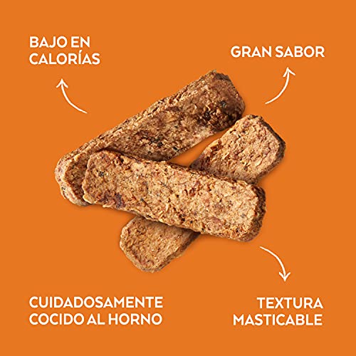Natures variety Superfood - Snacks para Perros Adultos con salmón, arándanos Rojos y Algas 85g x 8