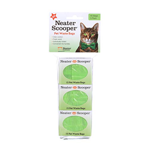 Neater Pet Brands Bolsas para arenero 360 200 HD3 de Color Verde