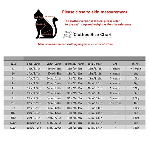 NELIT Sphynx Gato Ropa Rosa Impresión Camiseta Sin Pelo Ropa De Gato-Rosa_L-