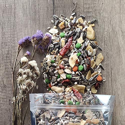 nestQ Mixtura para Loros Grandes Comida con Frutas y Semillas para Yacos Guacamayos Cotorras Loro 1800 Gramos