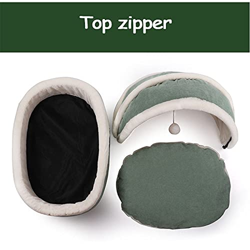 Nido de gato para mascotas Tipo de tiburón de dinosaurio, nido de gato, nido de perro semi cerrado, cómodo para todas las estaciones, cama de gato, lavable casa de mascotas L rosa