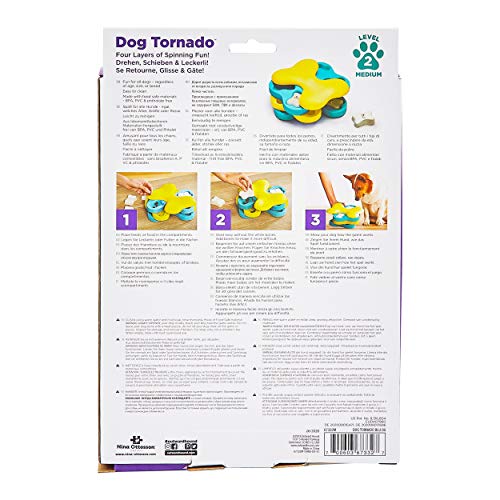 Nina Ottosson por Outward Hound Dog Tornado - Dispensador interactivo de recompensas - Rompecabezas para perros