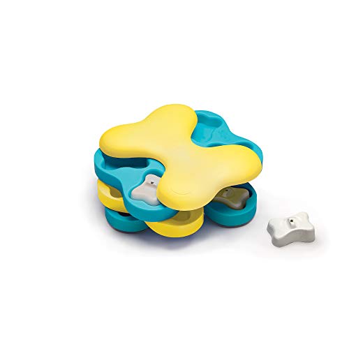Nina Ottosson por Outward Hound Dog Tornado - Dispensador interactivo de recompensas - Rompecabezas para perros