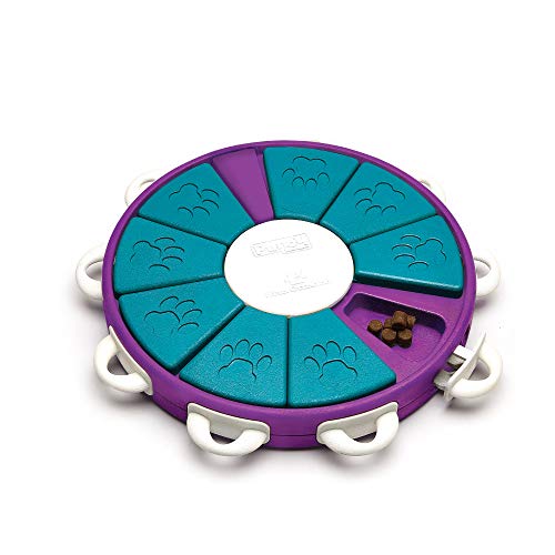 Nina Ottosson por Outward Hound Dog Twister - Dispensador interactivo de recompensas - Rompecabezas para perros - Nivel avanzado