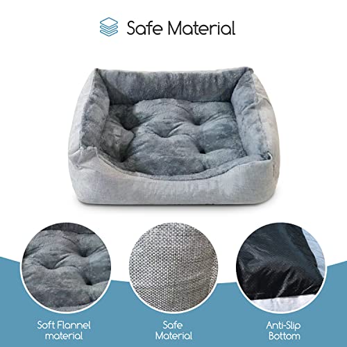 Nobleza Cama Perros, Sofá para Perro y Gato, Cesta Comoda para Perros, Cojín de Mascotas, Grandes, 66 * 52cm