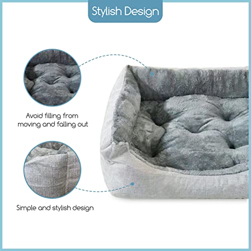 Nobleza Cama Perros, Sofá para Perro y Gato, Cesta Comoda para Perros, Cojín de Mascotas, Grandes, 66 * 52cm