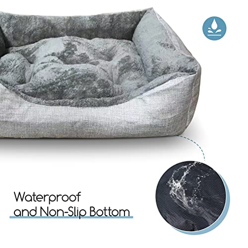 Nobleza Cama Perros, Sofá para Perro y Gato, Cesta Comoda para Perros, Cojín de Mascotas, Grandes, 66 * 52cm