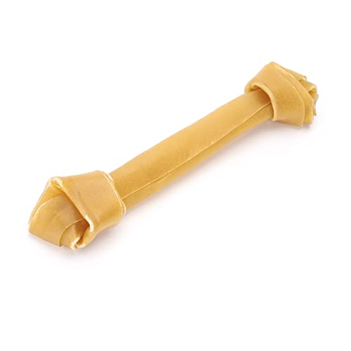 Nobleza - Hueso para Perros, Delicioso Snack para Perro, Hueso Masticable para Perros, 100% Natural Piel de Vaca Snacks Naturales para Perros de Todas Las Razas 1 Piezas 30 cm /180 g