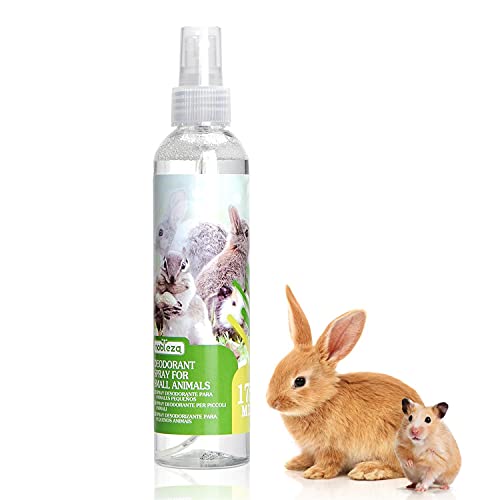Nobleza - Neutralizador de Olores, Desodorante en Spray, Desodorante Microbiano, Adecuado para Roedores, Perros, Gatos y Otros Animales Pequeños | Seguridad | Sin Estimulación | 100% Natural (175ml)