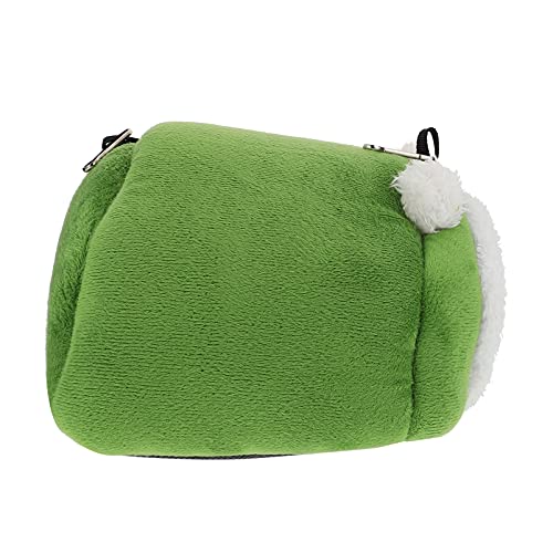 NUOBESTY Pequeña Mascota Algodón Nido Cálido Pequeño Animales Cama Holandés Cerdo Jerarquía para Enano Conejo Hámster Chinchilla Guinea Pig Hurter Hedgehog Gerbil Conejo Verde