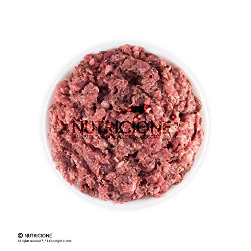 NUTRICIONE Barf Carne de Conejo 9Kg congelada (9 Paquetes de 1Kg)