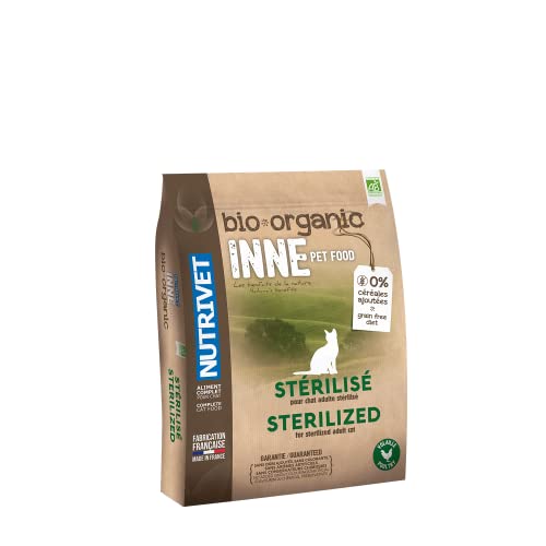 Nutrivet inne Pet Food Alimentos Completo Bio para Gato stérilisé 1,5 kg