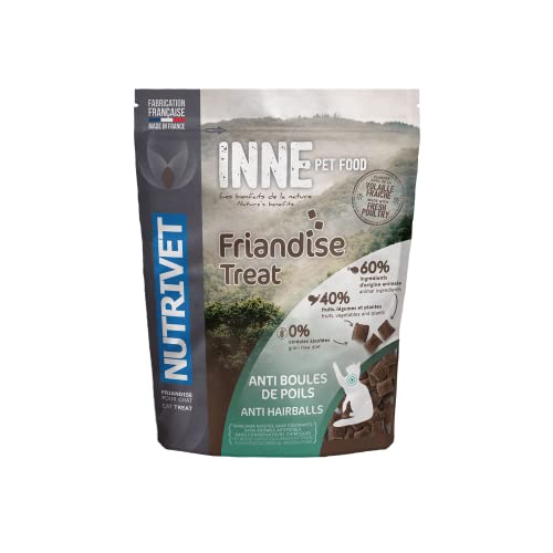 Nutrivet inne Snack Anti de Bola de Pelo bolsita para Gato de 250 G