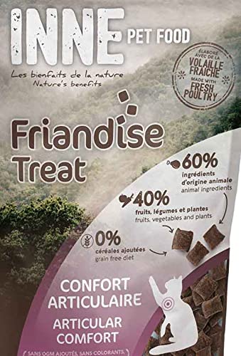 Nutrivet inne Snack Confort articulaire bolsita para Gato de 250 G –  – Juego de 3