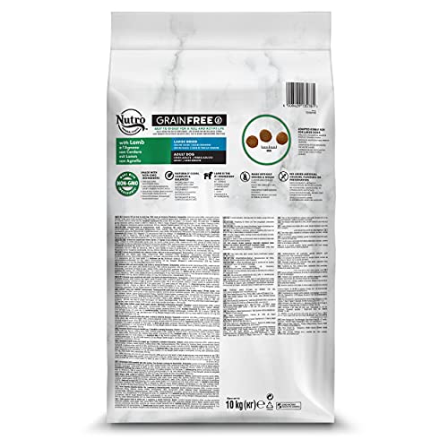 Nutro Grain Free Adulto Cordero Razas Grandes 10 kg