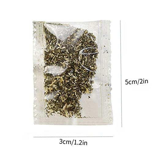 Obelunrp Catnips Extra Fuerte Simplemente Mascota Seco Seco Cat Mint Mint Hierba para Juguetes De Gato Gato Juguete, Ratón y Otros Juguetes Animales