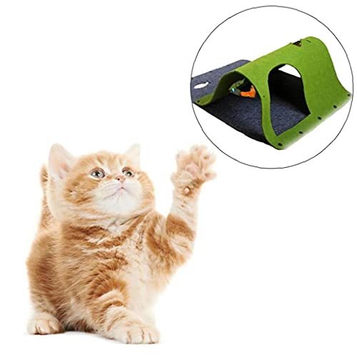 Onsinic 1pc Cat Tunnel Durable Mouse Mouse Mouse Toy Toy Interactive Hole Puppy Kitty Gatito Conejo Juguete