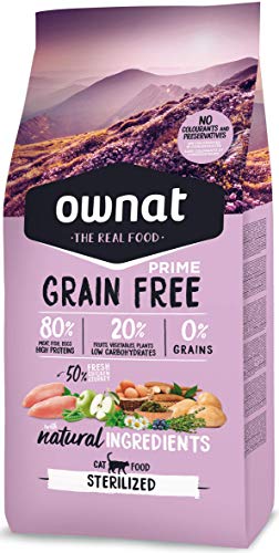 Ownat Gato Prime Grain Free sterilized 1kg