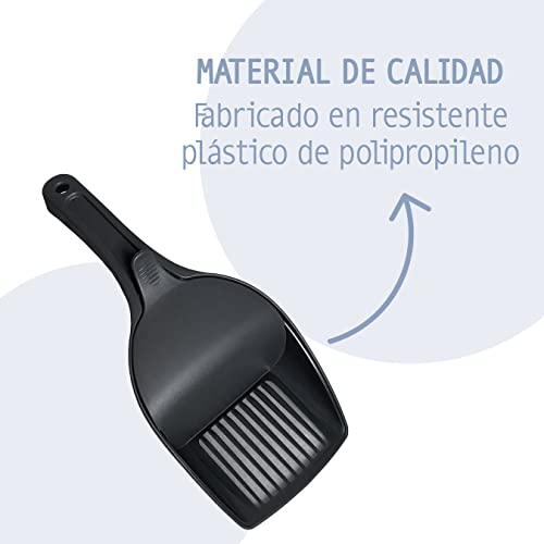 Pala arenero Gato, Limpia excrementos de Arena de Gato, recogedor de Tierra para Mascotas, Accesorios Gatos Limpieza, arenero para Gatos, Bandeja Gatos Arena, Caja de Arena para Gatos.