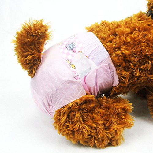 Pañales desechables para mascotas DONO para perros y gatos. Súper absorbente y suave. Talla S 16 piezas
