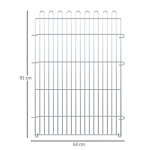 Parque para Cachorros Valla para Cachorros Animales Rejilla Medidas 63 x 91 CM