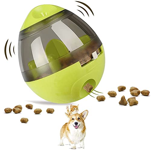 Pelota Dispensador de Alimentos para Perros, Juguete Interactivo y estimulación Mental, comedero Lento de Comida para Mascotas, Mejora alimentación con diversión para Perros pequeños y medianos