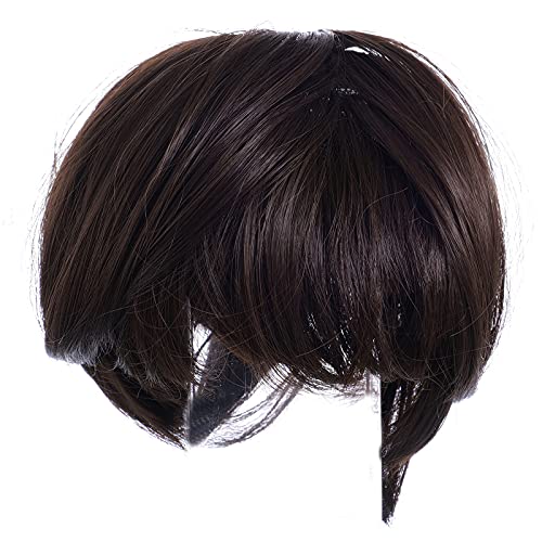 Peluca Divertida para Mascotas, Accesorios para Disfraces de Perros y Gatos, Peluca para Mascotas, Cabeza explosiva, Flequillo Qi, Peluca de Navidad para Halloween, Juego de Cabello