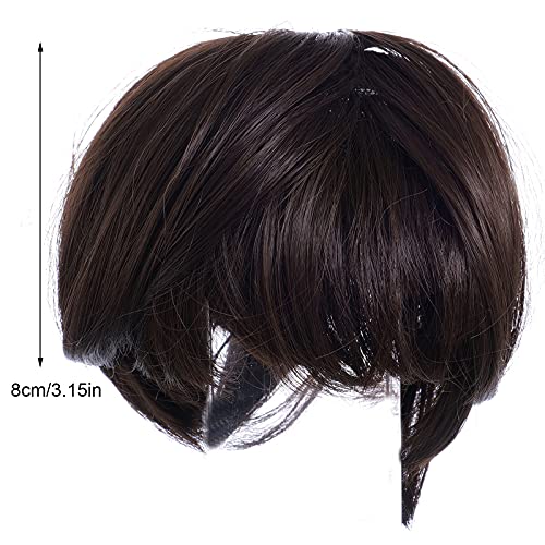 Peluca Divertida para Mascotas, Accesorios para Disfraces de Perros y Gatos, Peluca para Mascotas, Cabeza explosiva, Flequillo Qi, Peluca de Navidad para Halloween, Juego de Cabello