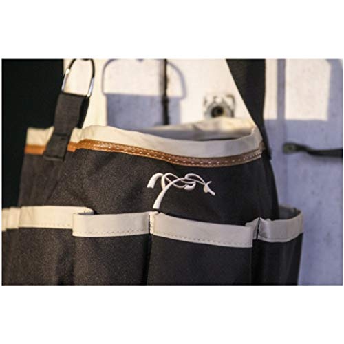 Penelope Bolsa de limpieza, color negro y crema