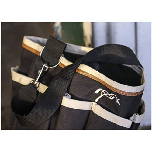 Penelope Bolsa de limpieza, color negro y crema