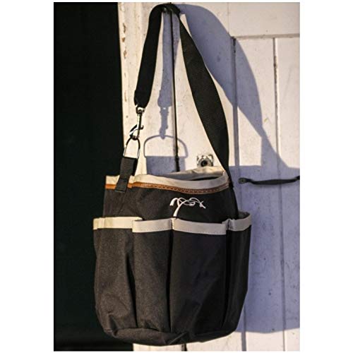 Penelope Bolsa de limpieza, color negro y crema