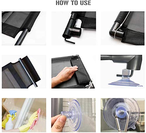 Percha de gato Percha de ventana de gato Hamaca para gatos con ventana Cama hamaca con ventana para gatos Asiento de ventana para gato Kitty Window Sunny Seat