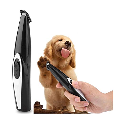 Perro del perro casero eléctrico recargable del condensador de ajuste del pelo del gato de bajo ruido y estética perro Clipper máquina de afeitar de la máquina Preparación del gato del animal doméstic