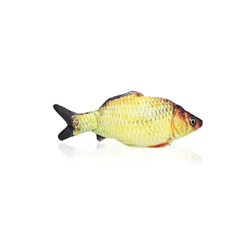 Pescado flojo recargable perro y gato juguete interactivo (C)