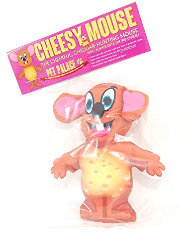 Pet Palace Cheesy Mouse, el alegre cheddar-caza super fuerte juguete de hierba gatera para gatos