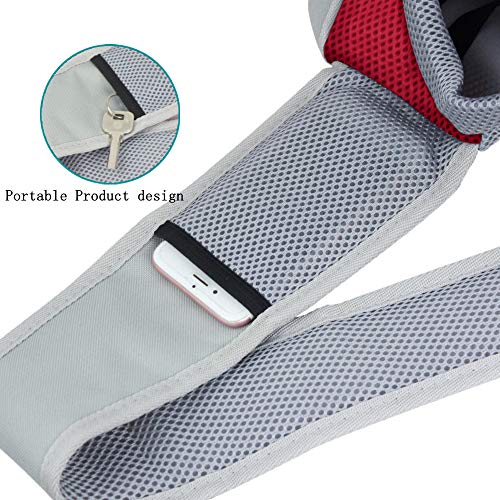 PETEMOO Bandolera para Perro Transportín Bolsa de Viaje para Mascotas Bolsa Portador de Perro Bolso de Hombro para Perros Gatos