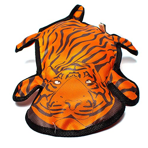 Petface Juguete de Perro de Tigre de Felpa Muy Fuerte