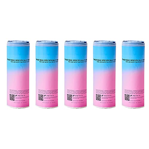 PETKIT Bolsas para excrementos de gatos, bolsas para esparcir Pura X, etc. 5 rollos x 20 (100 unidades)